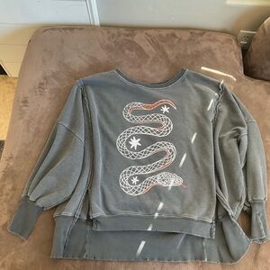 We The Free Gray Sweater